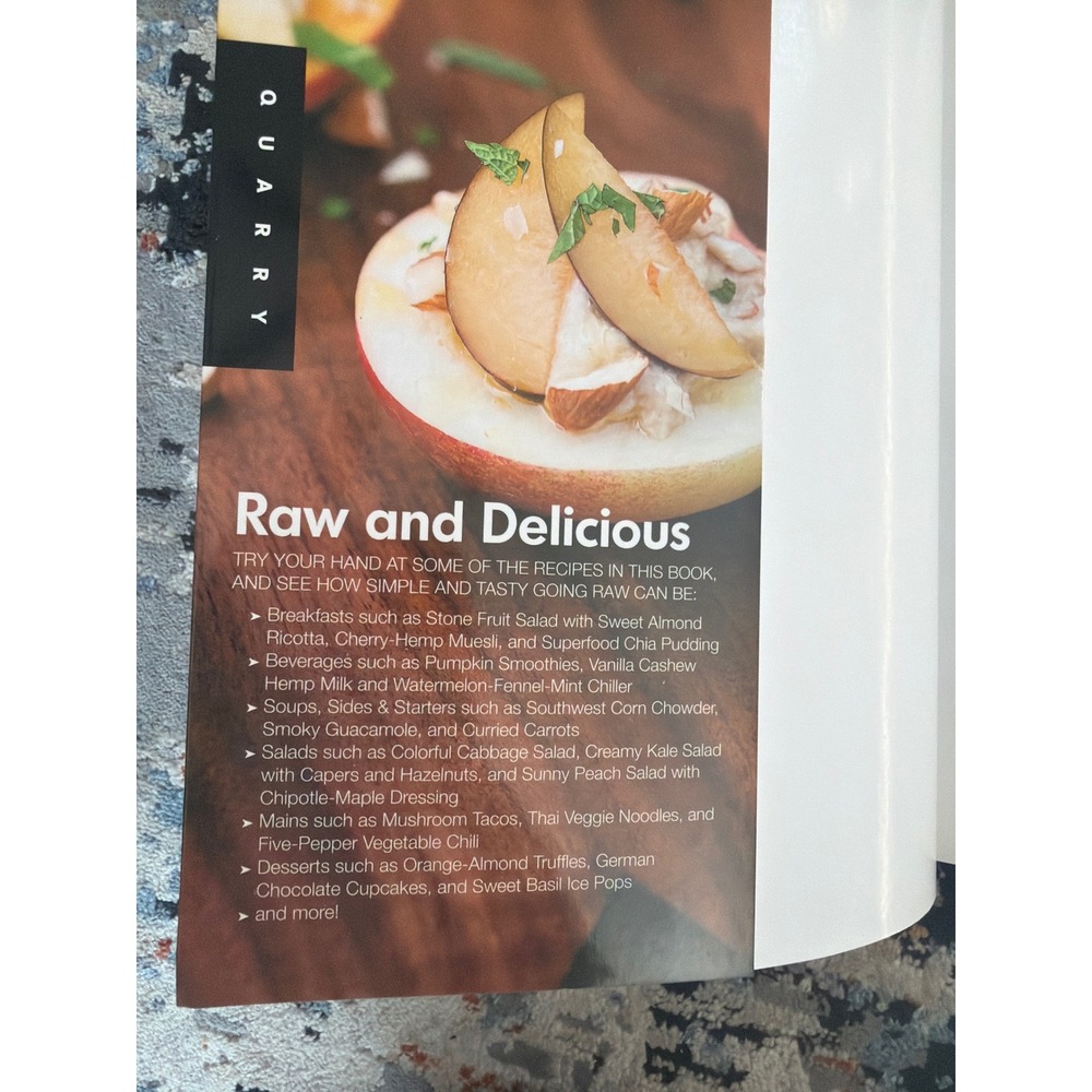 Raw and Simple Cookbook Judita Wignall 100 Recipes Gluten-Free Vegan Quarry - Picture 3 of 5